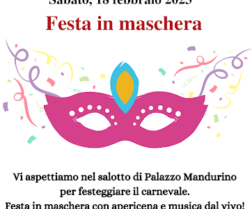 FESTA IN MASCHERA